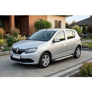 Pedane Laterali Tipo X5 (2 pz, Alluminio) Dacia Sandero 2013-2020 foto 1