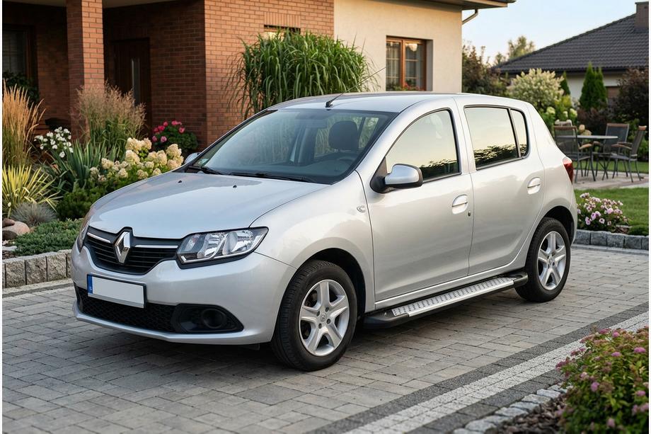 Dacia Sandero 2013-2020 Pedane Laterali Tipo X5 (2 pz, Alluminio) Image