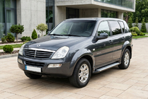 SsangYong Rexton I 2001-2017 Pedane Laterali Allmond Grey (2 pz, Alluminio) foto 1