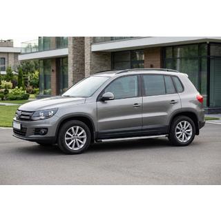 Pedane laterali Fullmond (2 pz, alluminio) Volkswagen Tiguan 2007-2016 foto 1