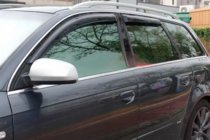 Audi A4 B6 2000-2004 Deflettori aria finestrini (Avant, 4 pz, HIC) foto 1