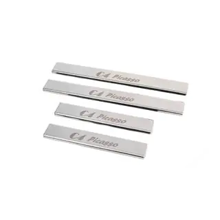 Battitacco Carmos (4 pz, acciaio inox) foto 2