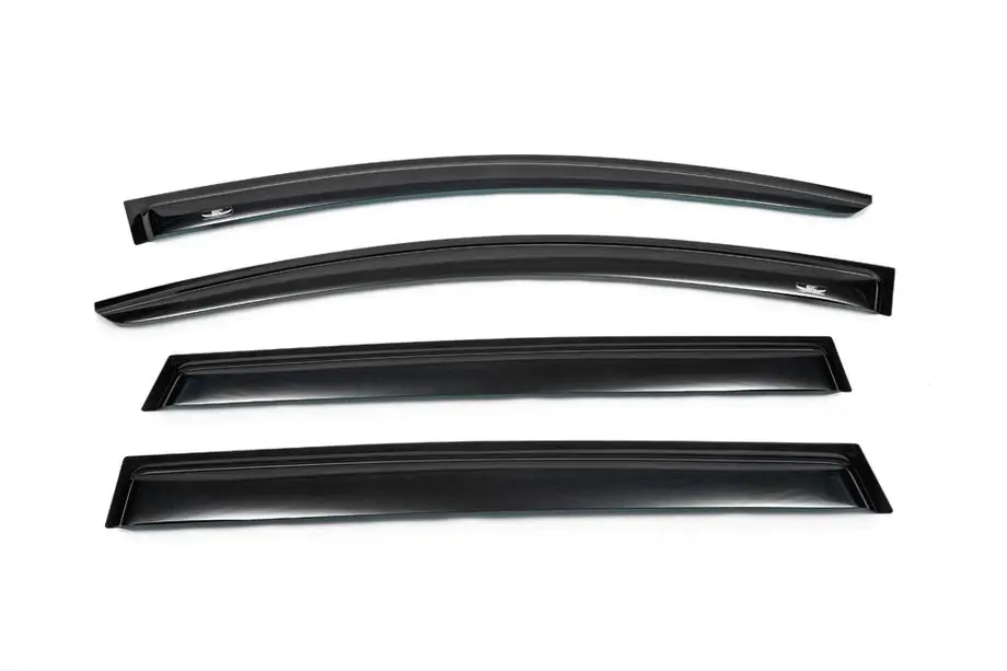 Audi Q7 2005-2015 Deflettori Finestrini (4 pz, HIC) Foto 2