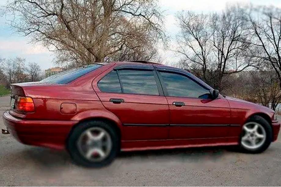 BMW 3 Series E36 1990-2000 Deflettori Aria SD (4 pz, HIC) Image