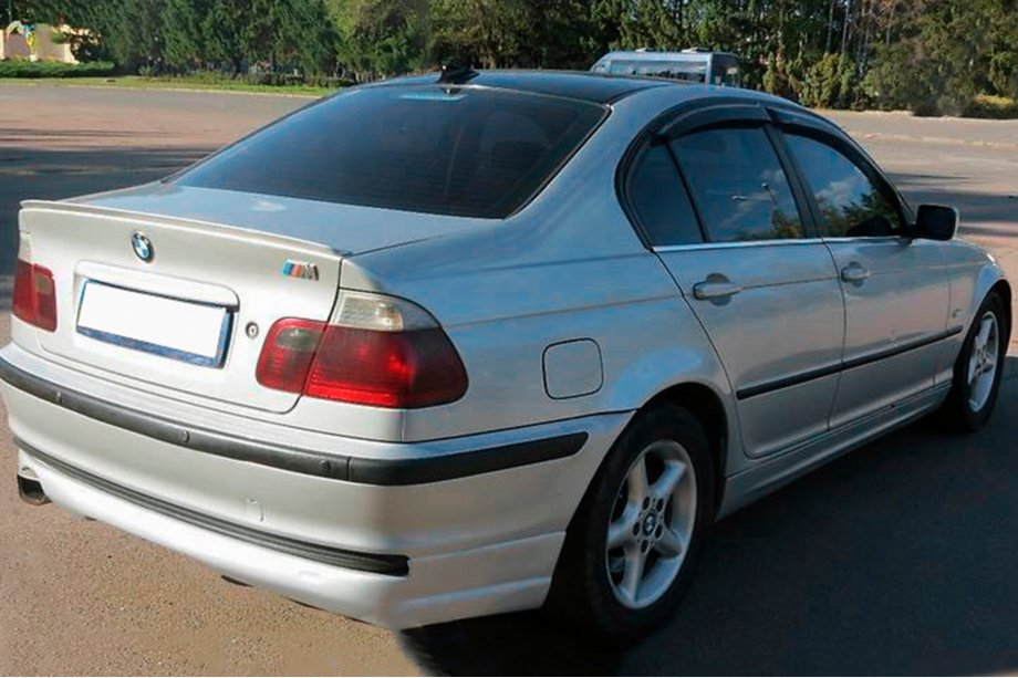 BMW 3 Series E46 1998-2006 Deflettori Aria SD (4 pz, HIC) Foto 1