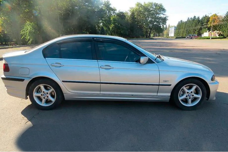 BMW 3 Series E46 1998-2006 Deflettori Aria SD (4 pz, HIC) Foto 2