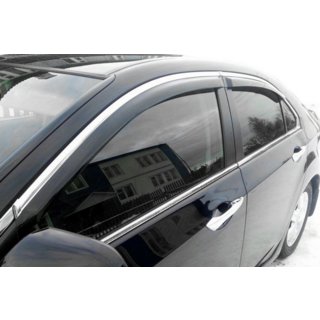 Deflettori Finestrini con Modanatura Cromata SD (4 pz, HIC) foto 1