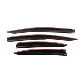 Deflettori Finestrini (4 pz, HIC) Honda Civic Sedan IX 2011-2016 foto 3