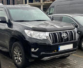 Toyota Land Cruiser Prado 150 2009-2023 Deflettore cofano 2017+ (SIM) foto 4