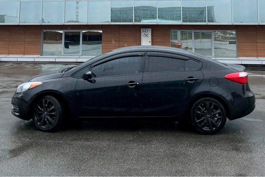 Kia Cerato 3 2013-2018 Deflettori Aria SD (4 pz, HIC) Foto 1