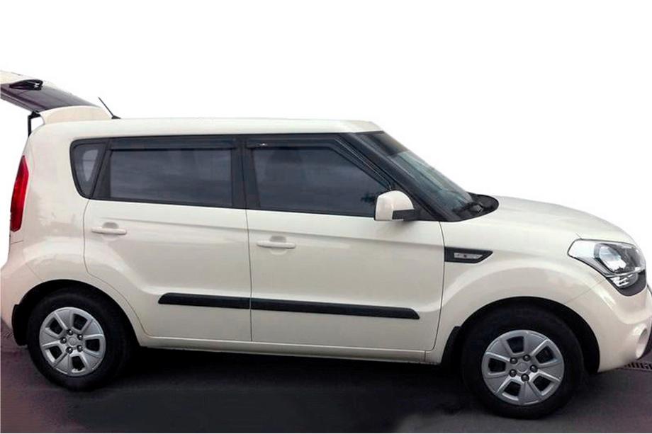 Kia Soul I 2008-2013 Deflettori Finestrini (4 pz, HIC) Foto 7