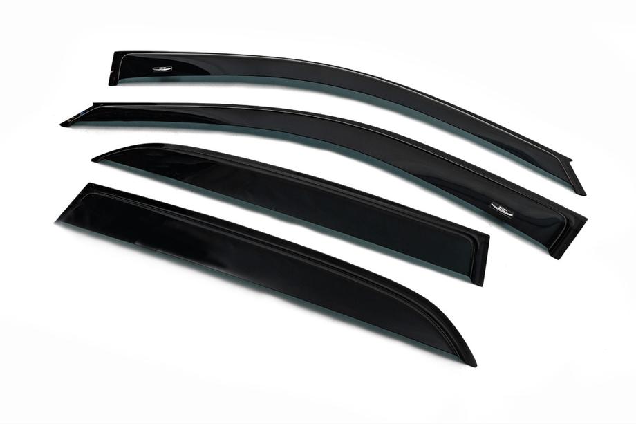 Kia Sportage 2004-2010 Deflettori Finestrini (4 pz, HIC) Foto 7