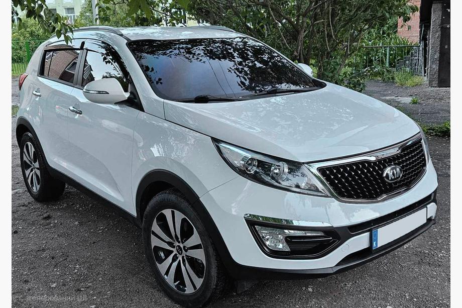 Kia Sportage 2010-2015 Deflettori Finestrini (4 pz, HIC) Foto 5