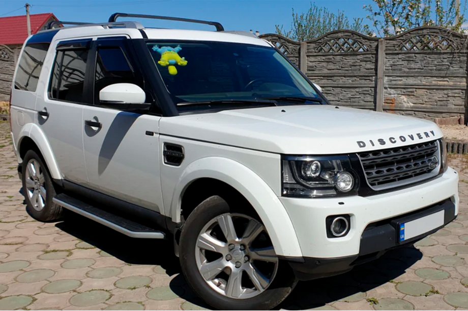 Land Rover Discovery IV 2009-2017 Deflettori Finestrini (4 pz, HIC) Foto 9