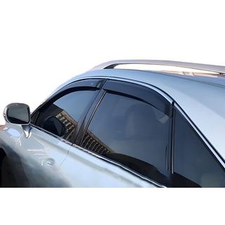 Deflettori finestrini con modanatura cromata (4 pz, HIC) Lexus RX 2009-2015