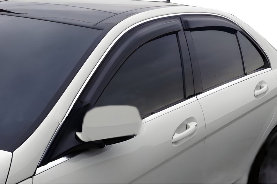 Mercedes C-class W204 2007-2015 Deflettori Aria SD (4 pz, HIC) Foto 1