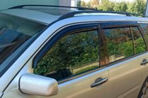 Mercedes E-class W210 1995-2002 Deflettori Finestrini SW (4 pz, HIC) foto 1