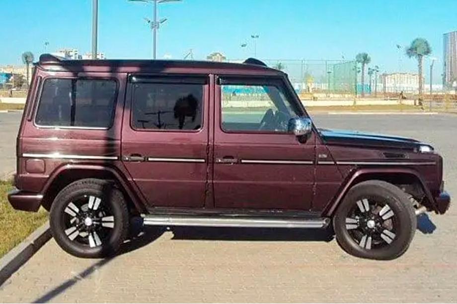 Mercedes G class W463 1990-2018 Deflettori Finestrini (4 pz, HIC) Image