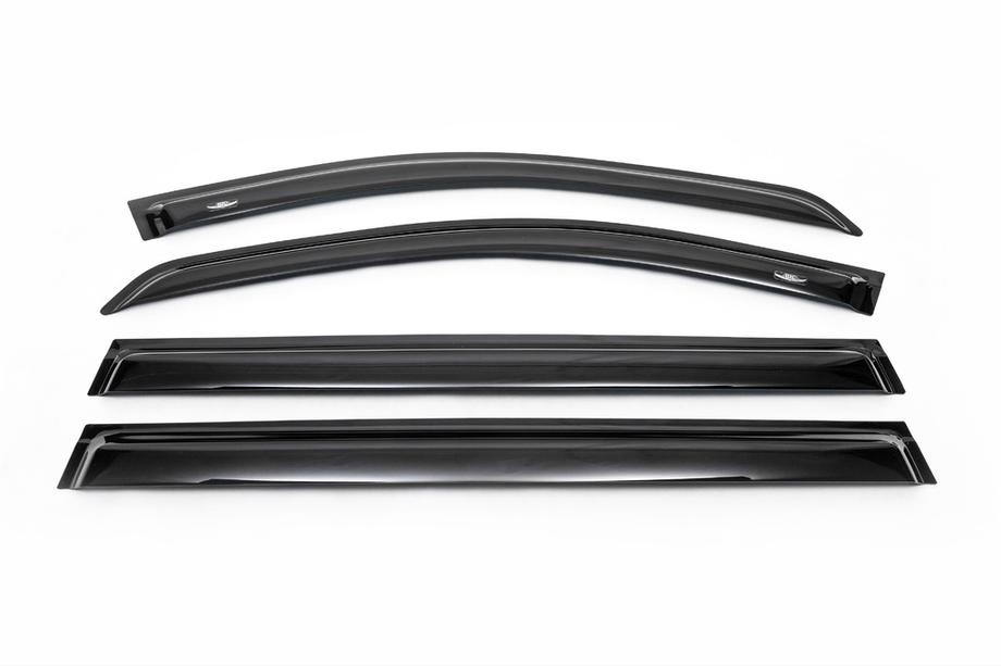 Mercedes GL class X164 2006-2012 Deflettori Finestrini (4 pz, HIC) Foto 4