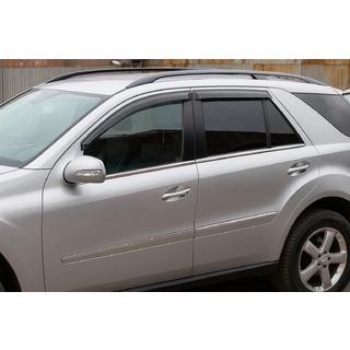 Deflettori Finestrini (4 pz, HIC) Mercedes ML W164 2005-2011 foto 1
