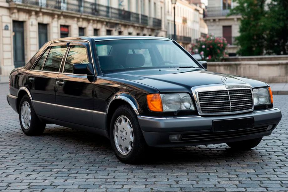 Mercedes S-class W140 1991-1998 Deflettori Finestrini (4 pz, Short, HIC) Image