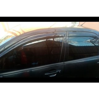Deflettori Aria SD (4 pz, HIC) Mitsubishi Lancer 9 2004-2008 foto 4