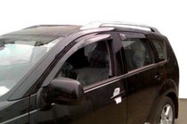 Mitsubishi Outlander 2006-2012 Deflettori Finestrini (4 pz, HIC) foto 5