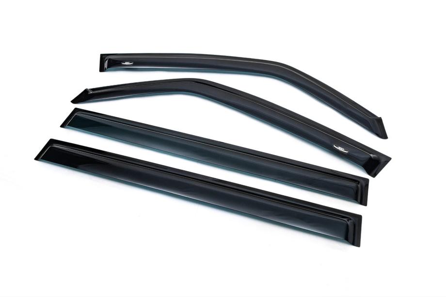 Mitsubishi Pajero Wagon IV 2006-2021 Deflettori Finestrini (4 pz, HIC) Foto 10