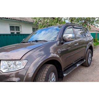 Deflettori Finestrini (4 pz, HIC) Mitsubishi Pajero Sport 2008-2015 foto 3