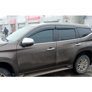 Deflettori Finestrini (4 pz, HIC) Mitsubishi Pajero Sport 2015- foto 1
