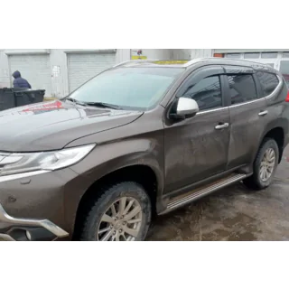 Deflettori Finestrini (4 pz, HIC) Mitsubishi Pajero Sport 2015- foto 3
