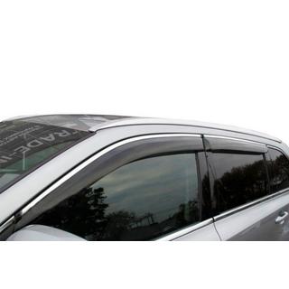 Deflettori finestrini con modanatura cromata (4 pz, HIC)