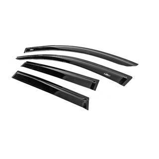 Deflettori per finestrini per 7 posti (4 pz, HIC) Nissan Qashqai 2007-2010 foto 2