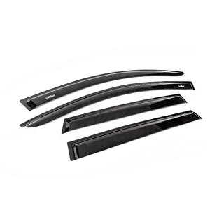 Deflettori per finestrini per 7 posti (4 pz, HIC) Nissan Qashqai 2007-2010 foto 3