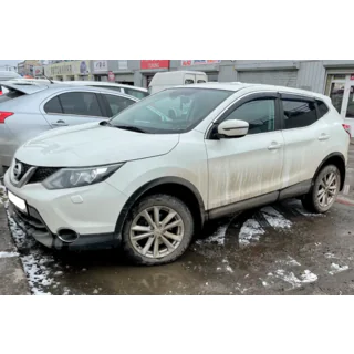 Deflettori finestrini con modanatura cromata (4 pz, HIC) foto 4