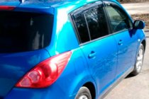 Nissan Tiida 2004-2011 Deflettori Finestrini HB (4 pz, HIC) foto 7