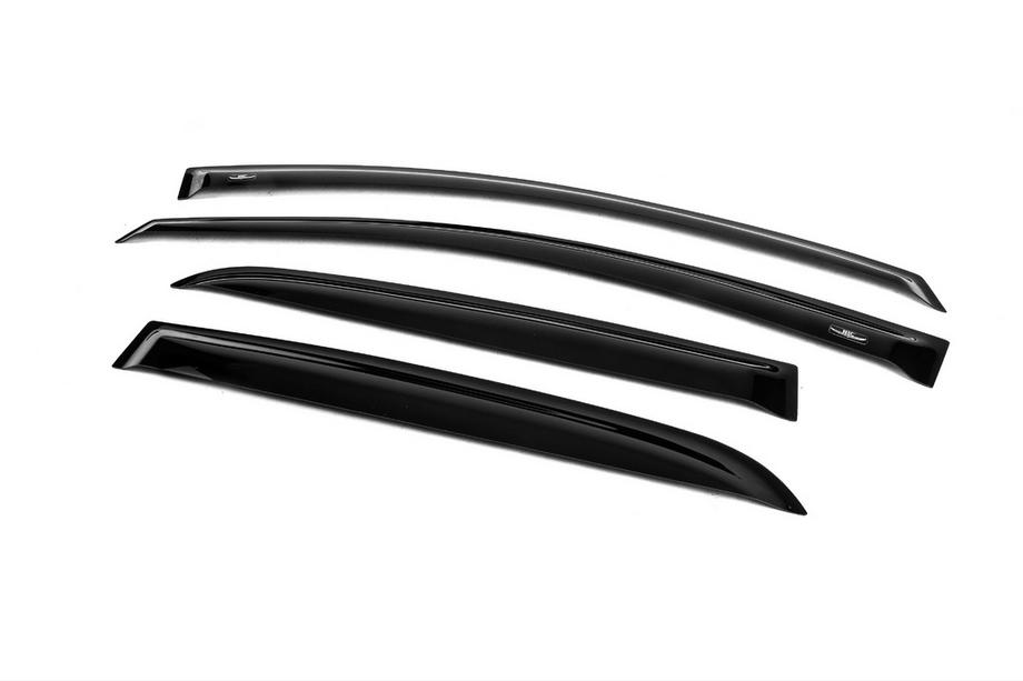 Nissan Tiida 2004-2011 Deflettori Aria SD (4 pz, HIC) Foto 4