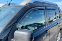 Nissan X-trail T31 2007-2014 Deflettori Finestrini (4 pz, HIC) foto 3