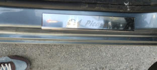 Citroen C-4 Picasso 2006-2013 Battitacco Carmos (4pz, acciaio inox) foto 5