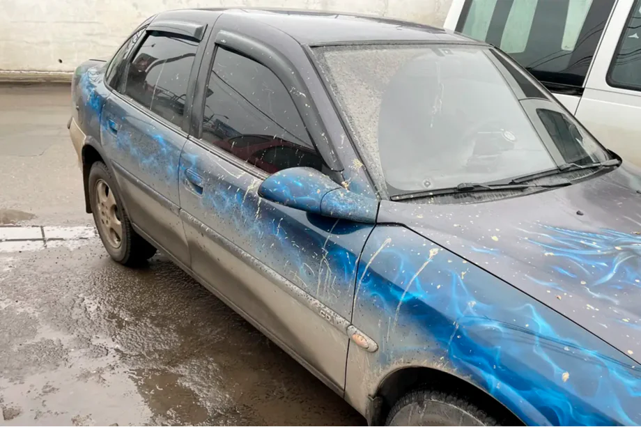 Opel Vectra B 1995-2002 Deflettori Aria SD (4 pz, HIC) Image