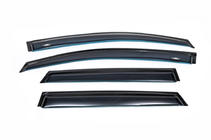 Renault Captur 2013-2019 Deflettori Finestrini (4 pz, HIC) foto 2