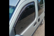 Renault Kangoo 1998-2008 Deflettori finestrini ad incastro (2 pz, HIC) foto 2