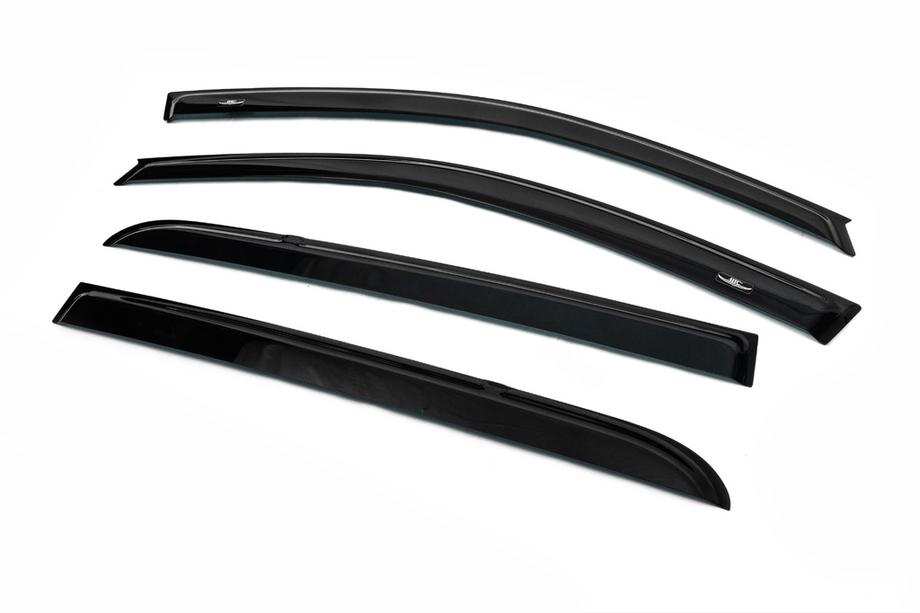 Renault Megane II 2004-2009 Deflettori Finestrini HB (4 pz, HIC) Foto 3