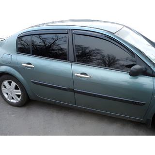 Deflettori Aria SD (4 pz, HIC) Renault Megane II 2004-2009 foto 1