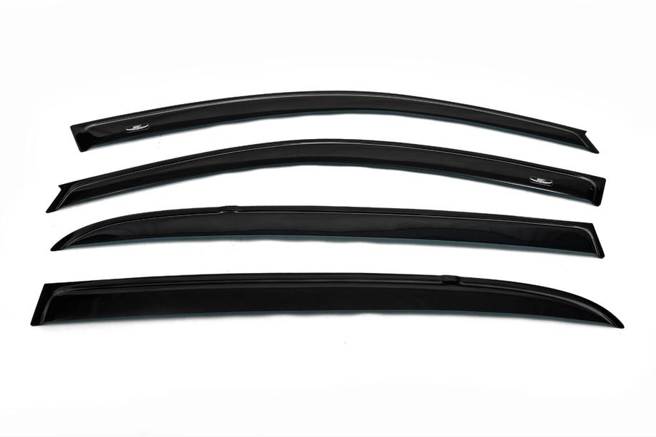 Renault Megane II 2004-2009 Deflettori Aria SD (4 pz, HIC) Foto 3