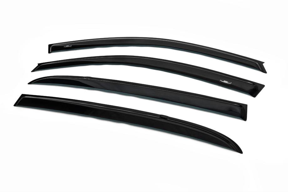 Renault Megane II 2004-2009 Deflettori Aria SD (4 pz, HIC) Foto 4