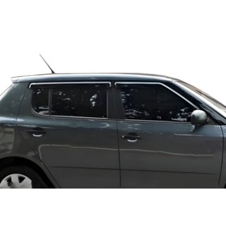 Deflettori Finestrini HB (4 pz, HIC) Skoda Fabia 2007-2014 foto 1