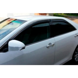 Deflettori Finestrini con Modanatura Cromata SD (4 pz, HIC) Toyota Avensis 2009-2018
