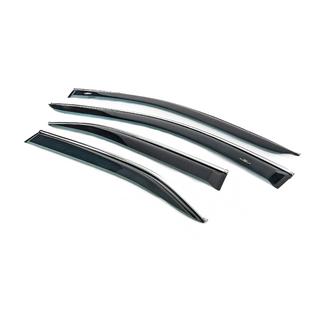Deflettori finestrini con modanatura cromata (UE, 4 pz, HIC) Toyota Camry 2006-2011 foto 4