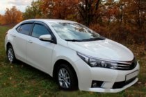 Toyota Corolla 2013-2019 Deflettori Finestrini (4 pz, HIC) foto 5